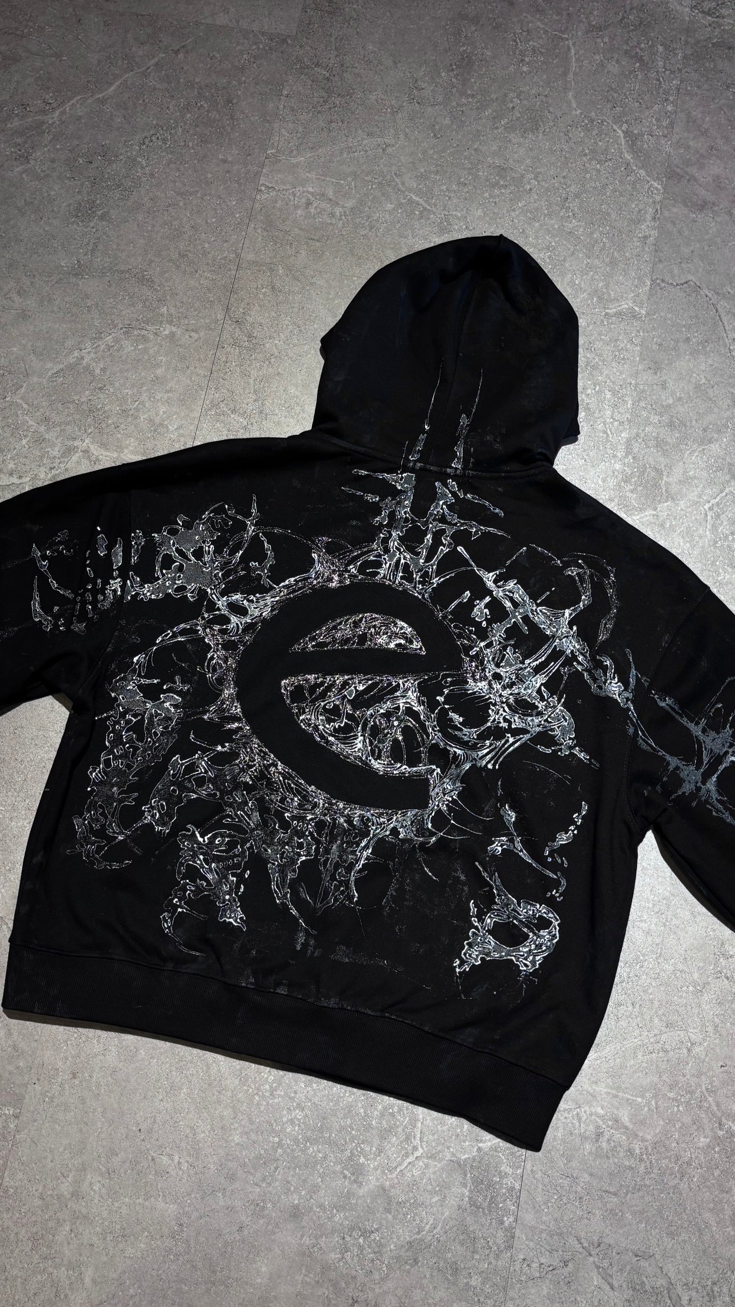 【XIVX】HANDMADE 1 OF 1 ZIP UP V-III (e)