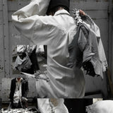 【NUMB ATELIER】HAVOC BLK OVERSIZE SHIRT