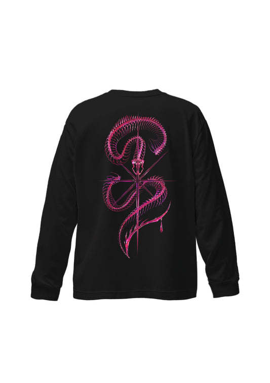 3D VISUALS SNAKE BONE (BLACK RED) 