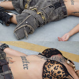 【NUMB ATELIER】PYRITE 3 QUARTER SHORT PANTS