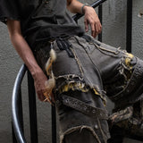 【NUMB ATELIER】PYRITE 3 QUARTER SHORT PANTS