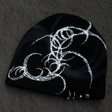 1 OF 1 HANDPAINTED BEANIE 007
