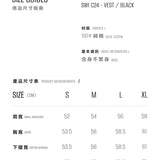 【INMORIES】VEST / BLACK
