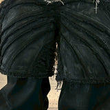 Double layered demon pants