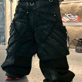 Double layered demon pants