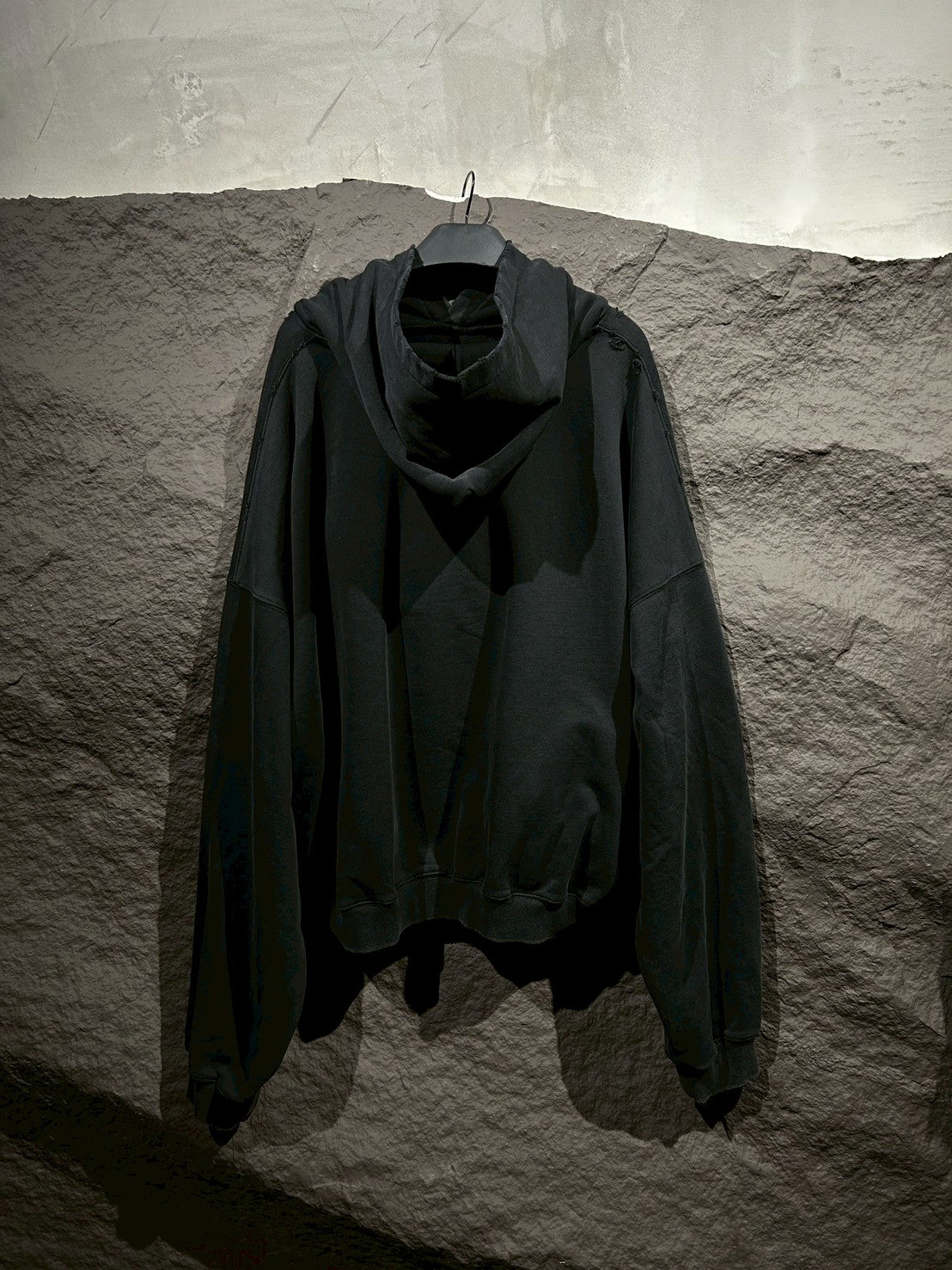 【THOUGHT WE FRIENDS】Oversized Hoodie with Embroidery