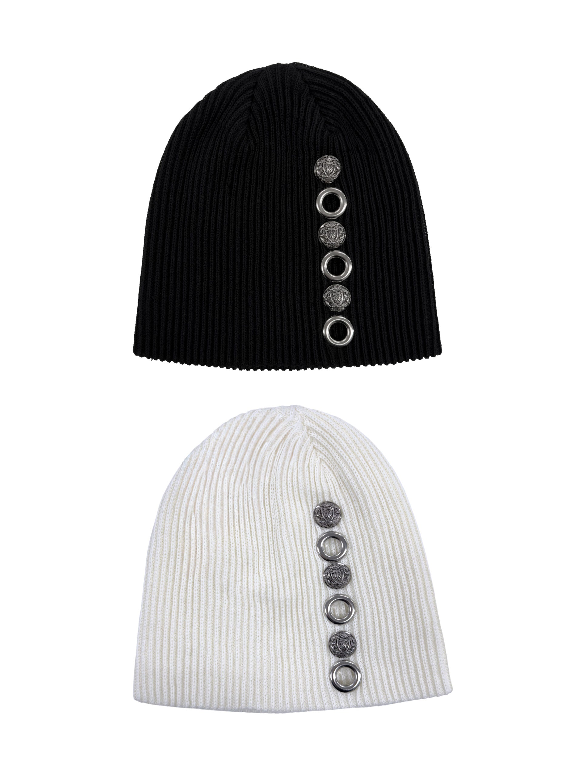 REGALIA CREST BEANIE BLACK