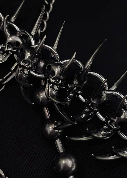 【IIIMIII】Special Shaped Stitching CHOKER