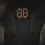 Balenciaga Paris Moon Double Front Long Sleeve T-Shirt