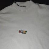 Balenciaga Oversized 9012 EBAY VINTAGE JERSEY - DIRTY WHITE