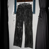 【NO FAITH STUDIO】BLACK ARTISANAL DUNE DENIM