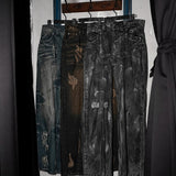 【NO FAITH STUDIO】BLACK ARTISANAL DUNE DENIM