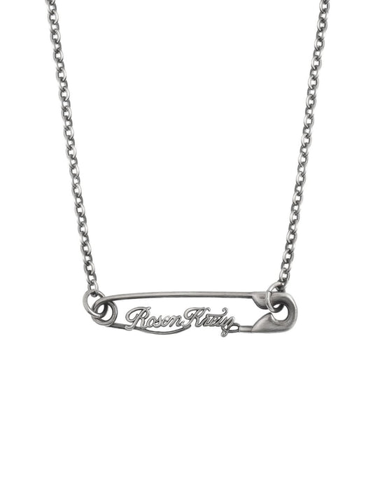 FALSE PIN INSIGNIA NECKLACE