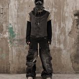 【WOPEISH】DECONSTRUCTED LAYERED LONGSLEEVE