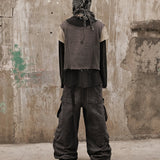 【WOPEISH】DECONSTRUCTED LAYERED LONGSLEEVE