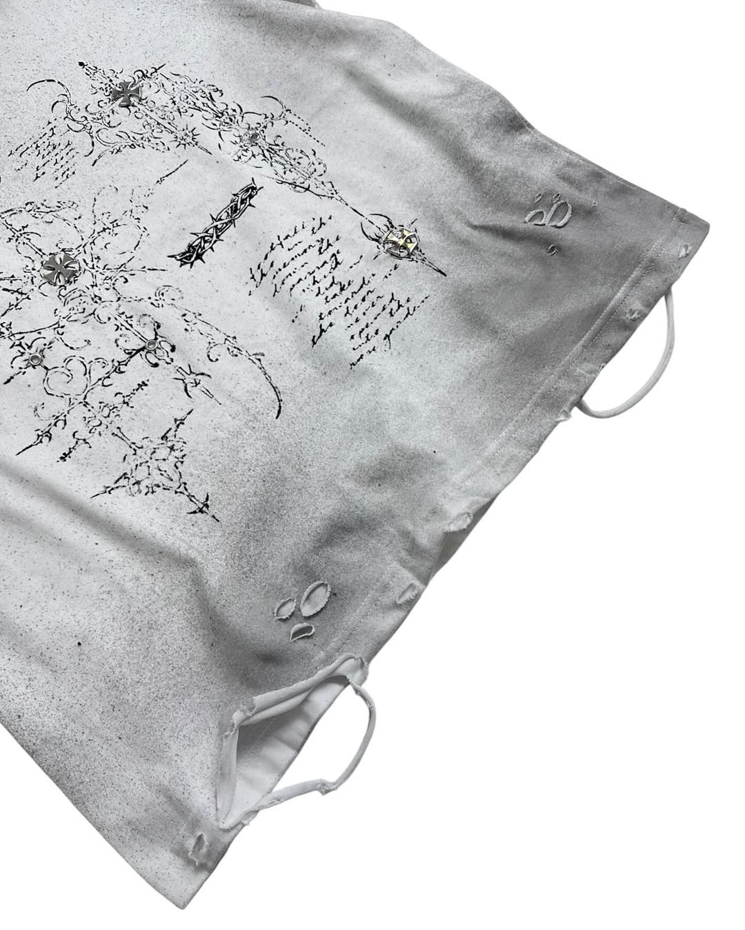 【TRAPPER CLUB】REGULAR TEE WHITE ECLIPSE