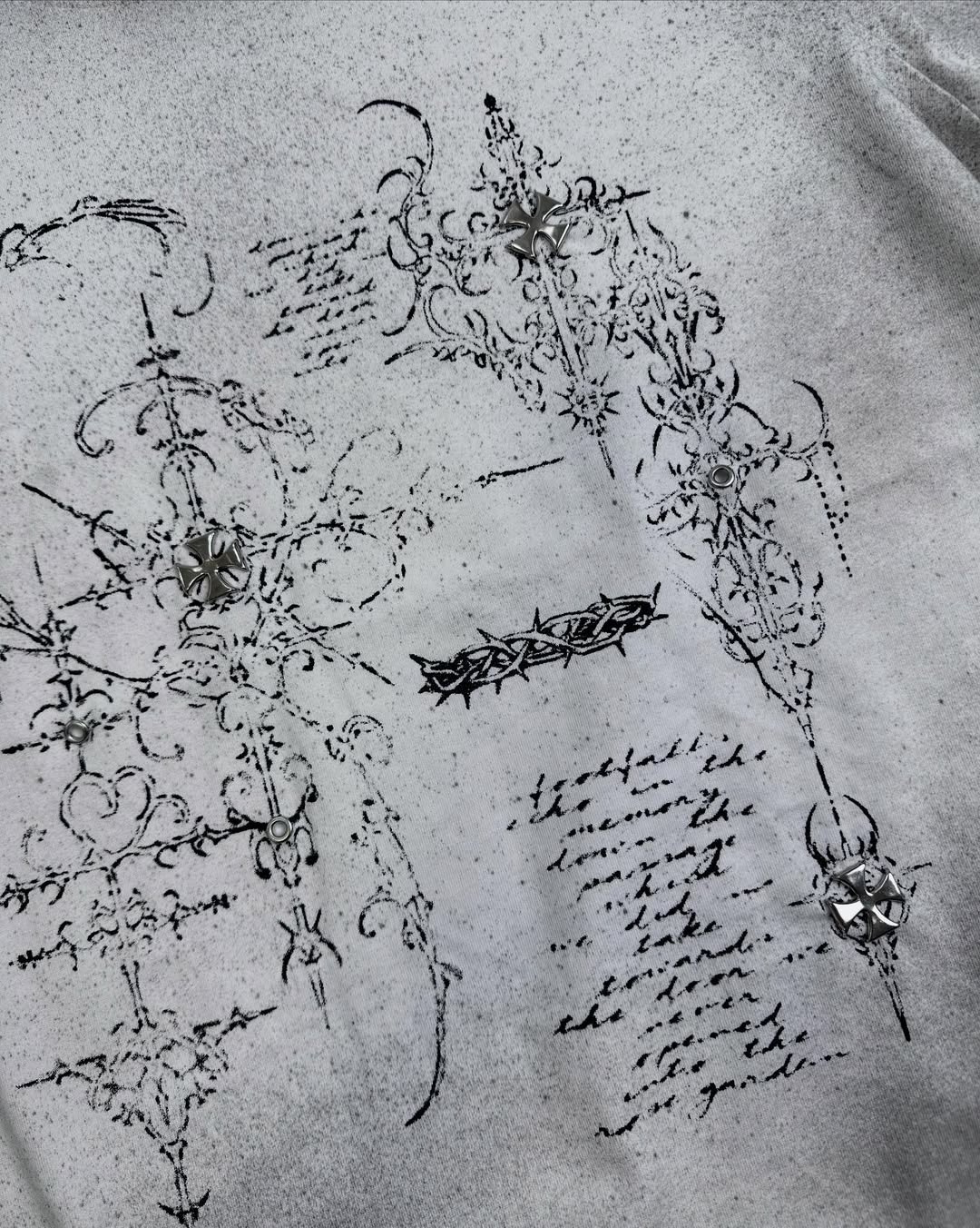 【TRAPPER CLUB】REGULAR TEE WHITE ECLIPSE