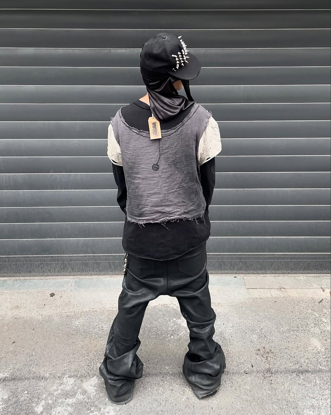 【WOPEISH】DECONSTRUCTED LAYERED LONGSLEEVE