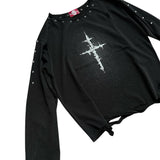 CYBERSIGILISM DISTRESSED LONG SLEEVE