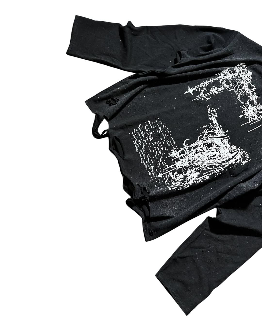 【TRAPPER CLUB】CYBERSIGILISM DISTRESSED LONG SLEEVE