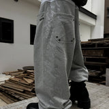 Double-Layered Sweatpants - Gray
