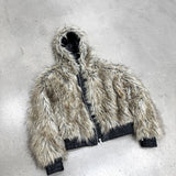 Reversible Faux Fur Jacket