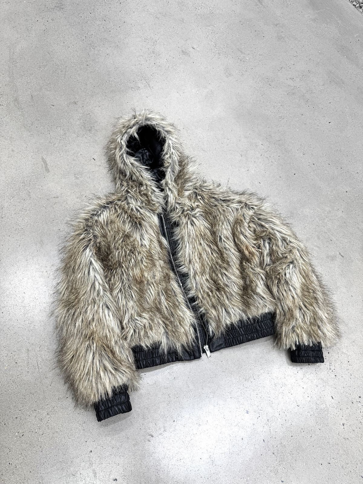 【RICH】Reversible Faux Fur Jacket