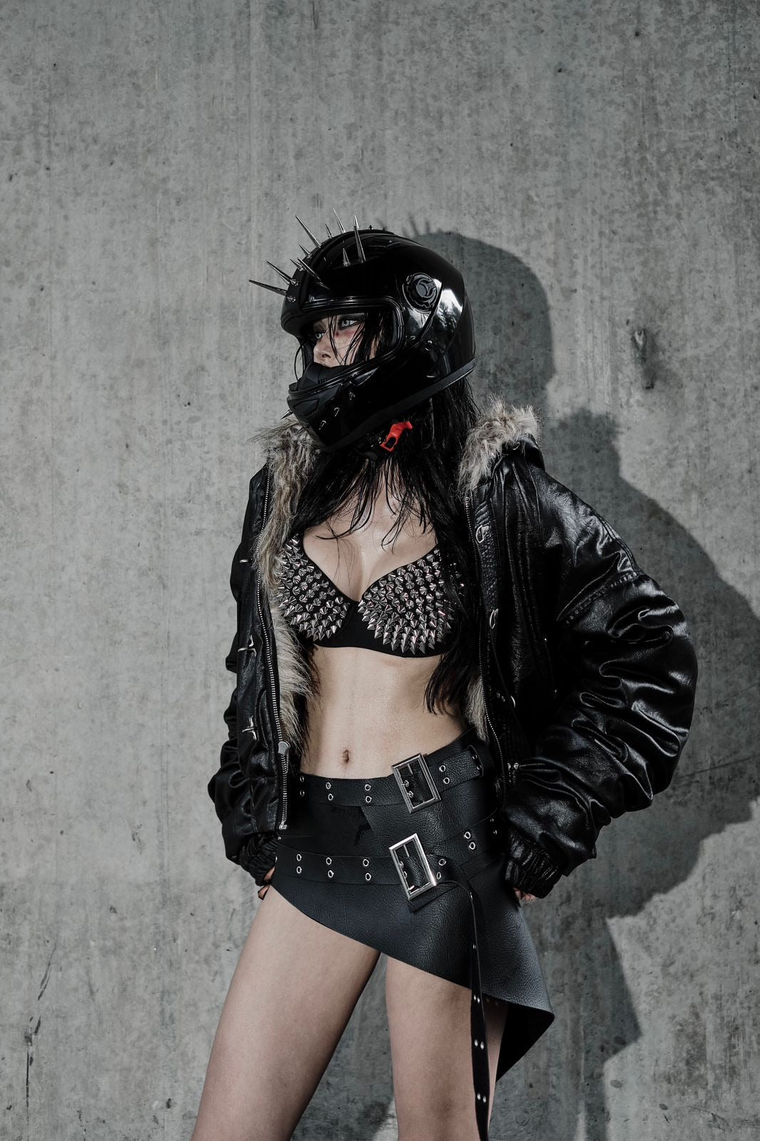 【RICH】Reversible Faux Fur Jacket