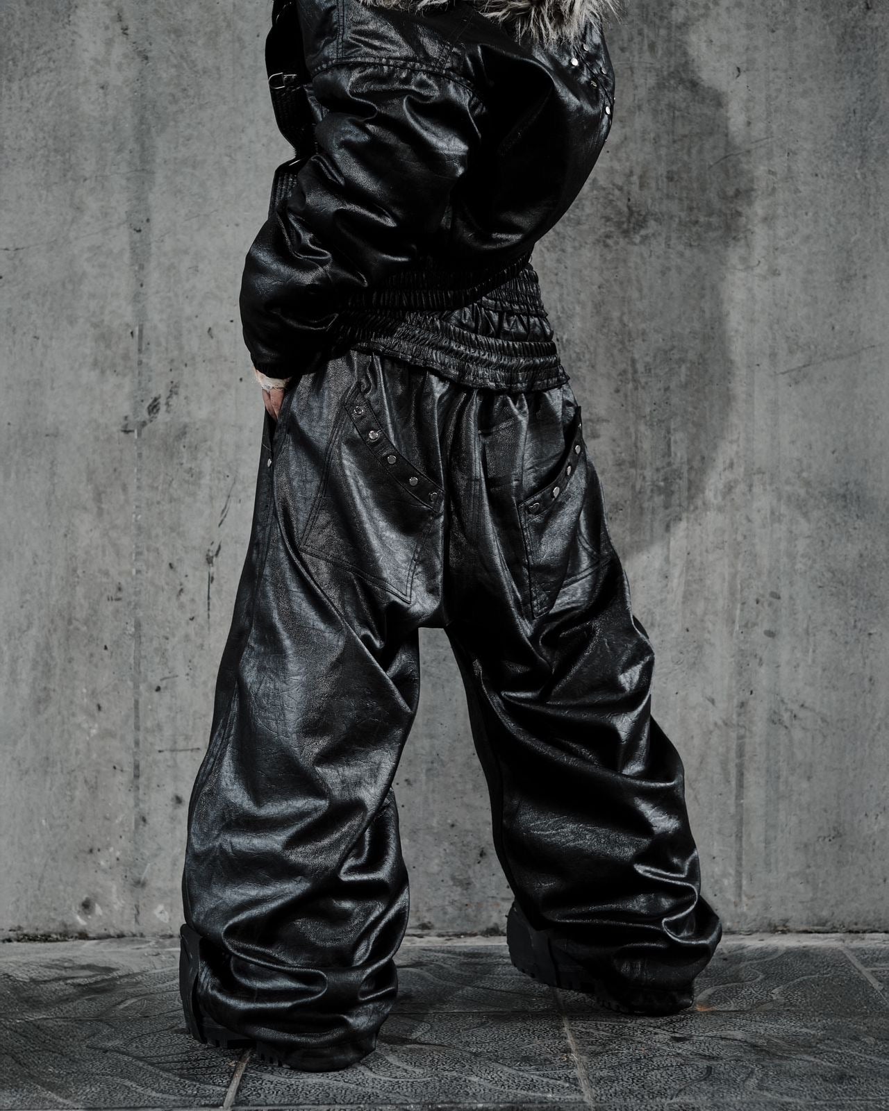 【RICH】Wide Leg Boxing Pant