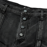 【THUG CLUB】Line GOB Denim Pants (black)