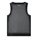 WASHED GRAY HIGH TENSION TANK TOP