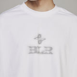 【BLR BLUER】 LOGO PRINTED OVER-FIT T-SHIRTS