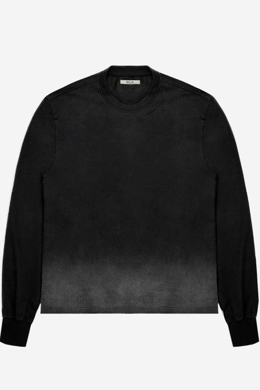 【BLR BLUER】Destroyed Back Gradation Washing Long Sleeve