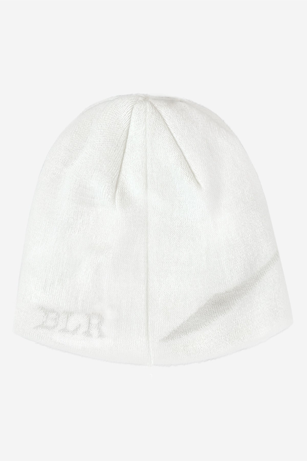 【BLR BLUER】CURVED LOGO BEANIE WHITE