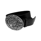 REGALIA CREST BELT (BLACK)