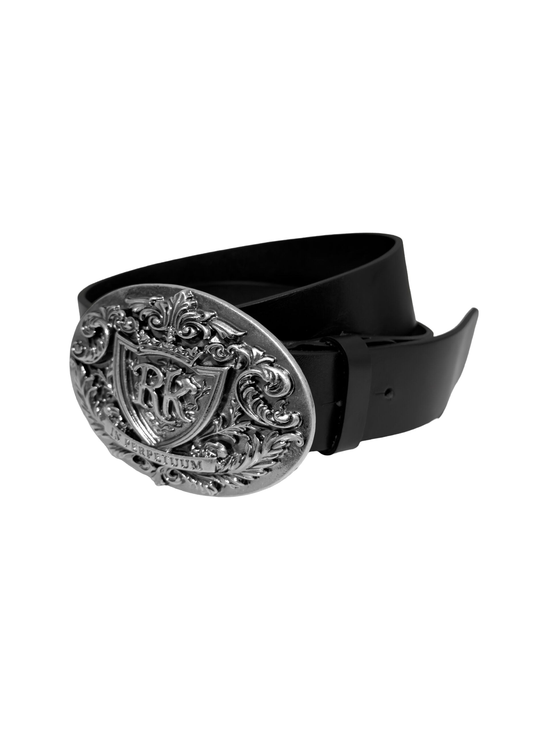 REGALIA CREST BELT (BLACK)