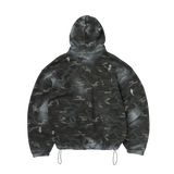 【THUG CLUB】 Sprayed Camoflage Rock Hoodie