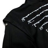 <LOST IN CASTLE> NAPOLEONIC HIGH NECK TOP - BLACK