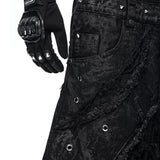 Vamp Black Waxed Short