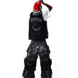KURO DOUBLE-LAYER BASKETBALL JERSEY - WHITE