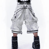 <IT's N0T BLACK & WHITE> HEAVY-DUTY DENIM PANTS - POLLUTED WHITE