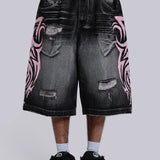Pink Blade Colossus Jorts