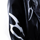 <IT's N0T BLACK & WHITE> LEATHER JACKET - BLACK