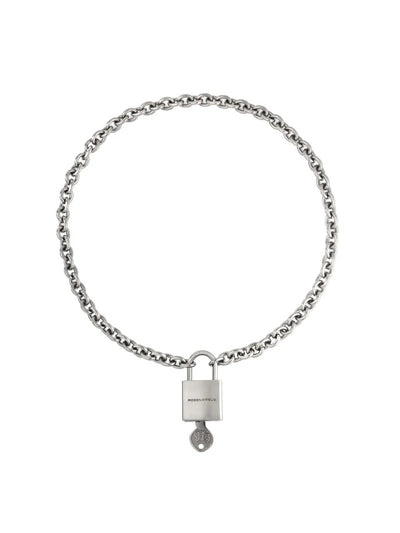 SEALED FAITH PADLOCK NECKLACE
