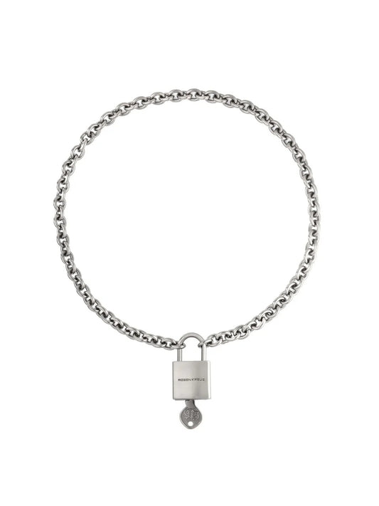 SEALED FAITH PADLOCK NECKLACE