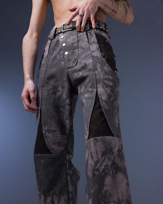 【JIMMY GUTSON】Biomimetic – Appendicular Structure Straight Pants(purple)