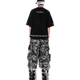 【SATSUN NIGHT】<DEVIL^ANGEL FRIENDSHIP> T-SHIRT - BLACK