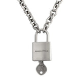SEALED FAITH PADLOCK NECKLACE