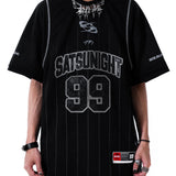 KURO DOUBLE-LAYER BASKETBALL JERSEY - BLACK