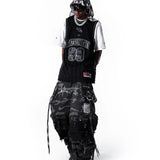 KURO DOUBLE-LAYER BASKETBALL JERSEY - WHITE
